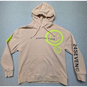 24 Seven Tour Streetwear Hoodie Sweatshirt  Sz Small - EXCELLENT Condition